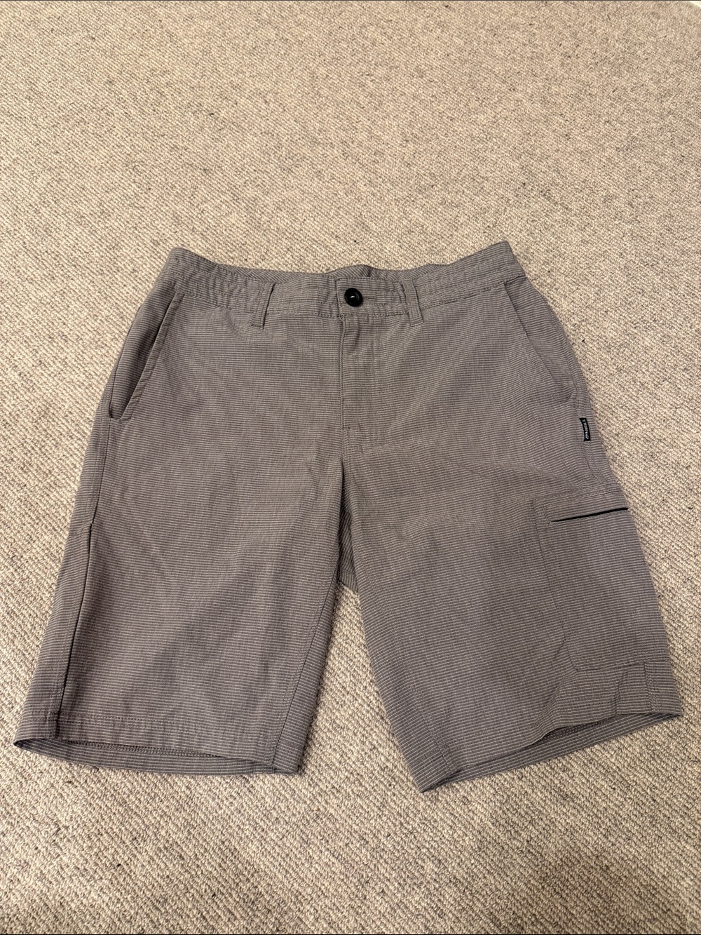O'NEILL CROSSOVER HYBRID LIGHTWEIGHT MENS GRAY CARGO BOARD SHORTS SIZE 30 WAIST - Picture 2 of 15